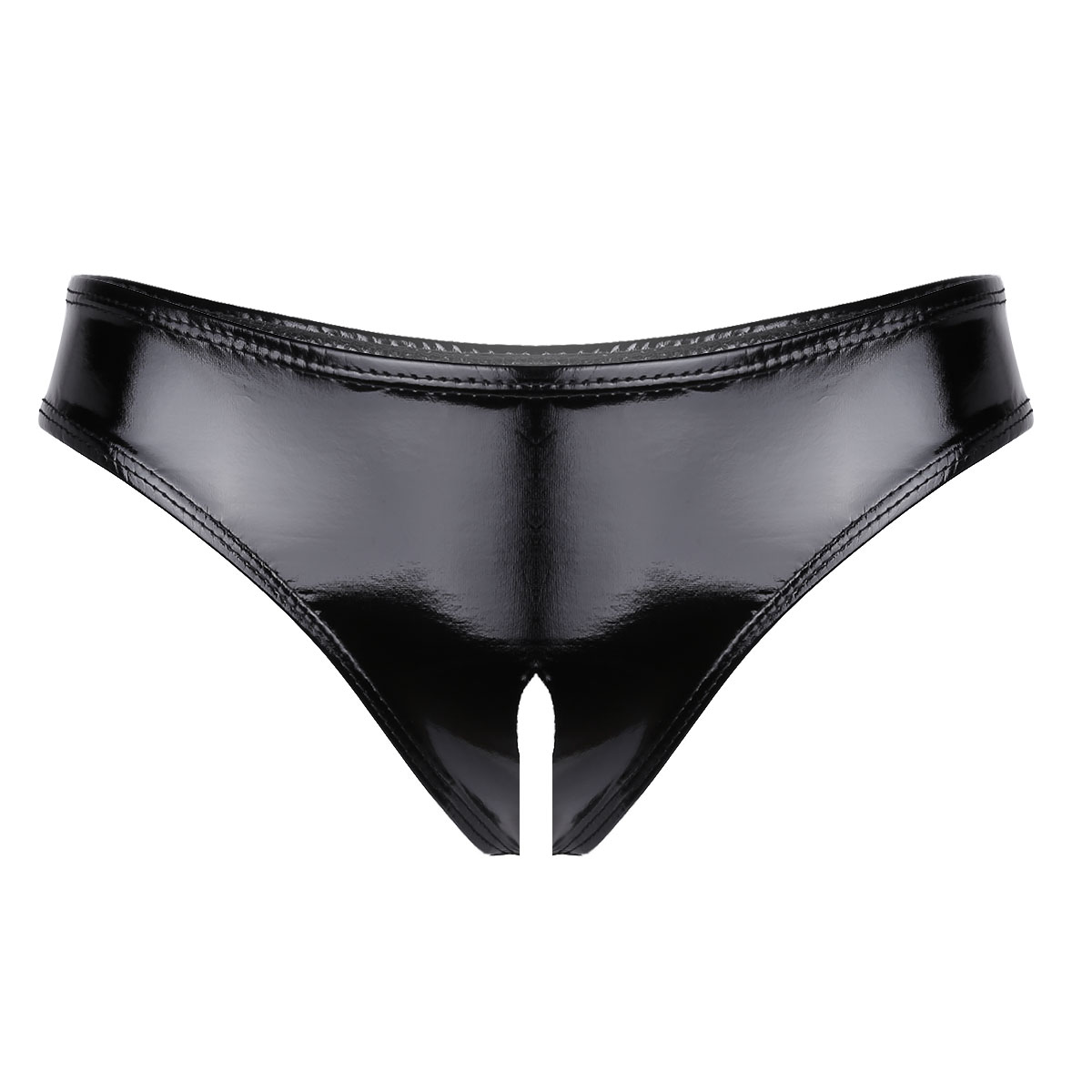 Womens Patent Leather Lingerie - مراجعة Bralette Triangle Set وسعره