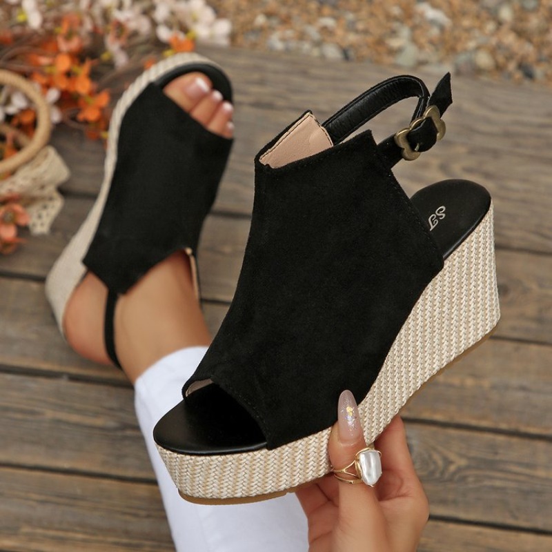 Women Sandals Summer Wedge Pla - مراجعة Wedge Espadrille Women وسعره