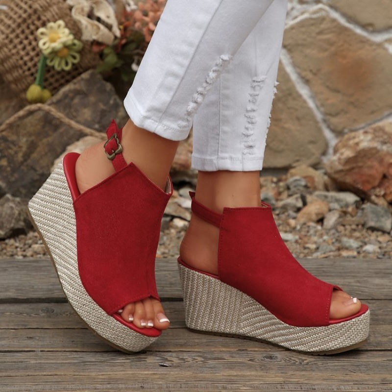 Women Sandals Summer Wedge Pla - مراجعة Wedge Espadrille Women وسعره