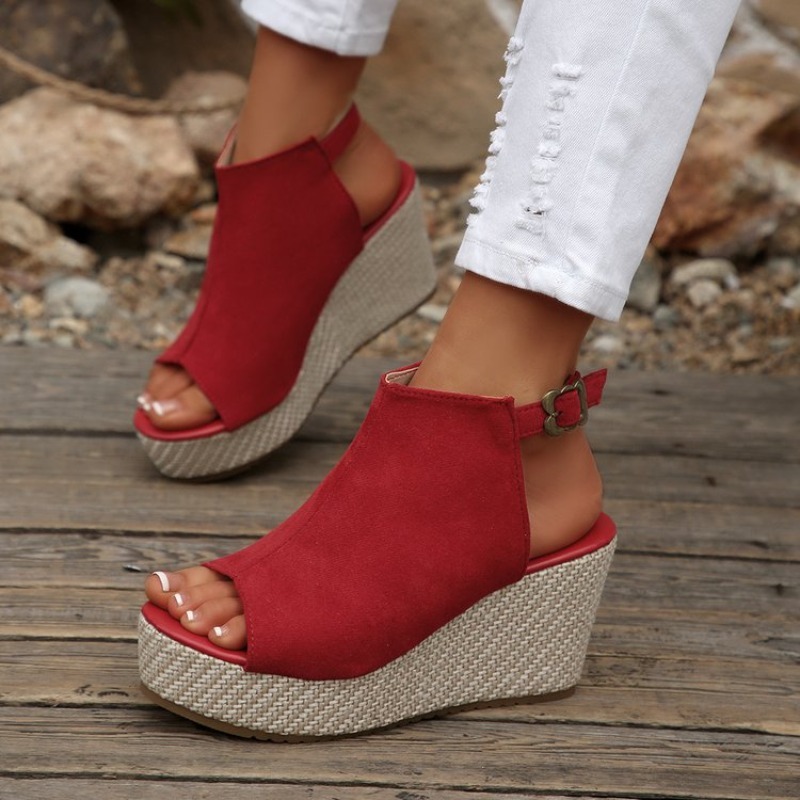 Women Sandals Summer Wedge Pla - مراجعة Wedge Espadrille Women وسعره