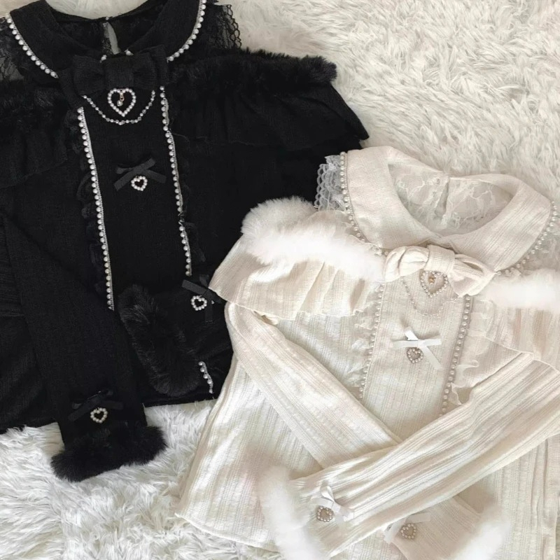 Y2k Japan Style Gothic Y2k Lol - مراجعة Blouse Off Shoulder وسعره
