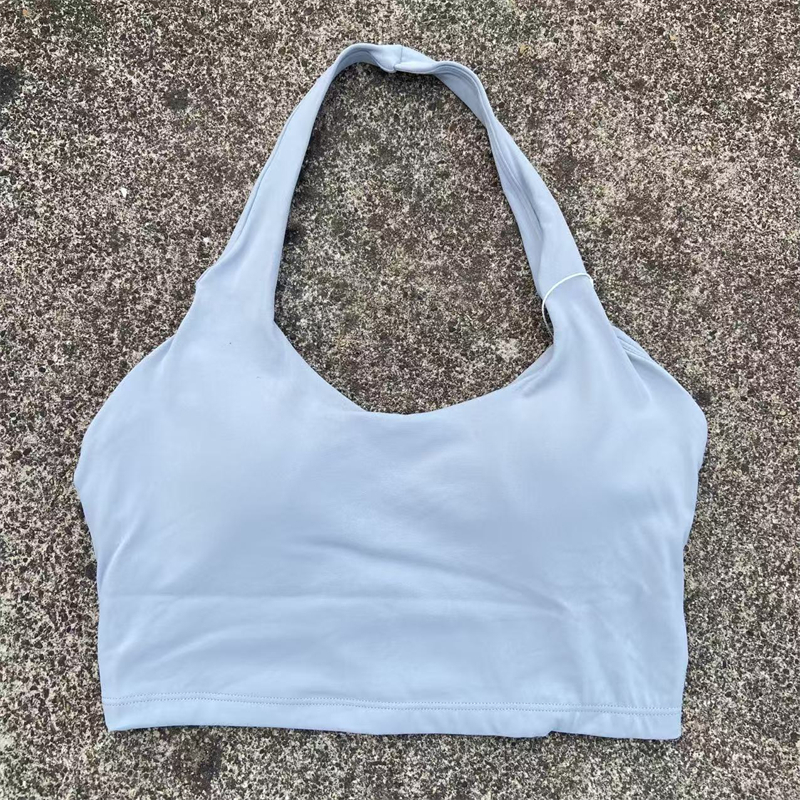 Halter Neck Sports Bra Women G - مراجعة Bralette Triangle Set وسعره