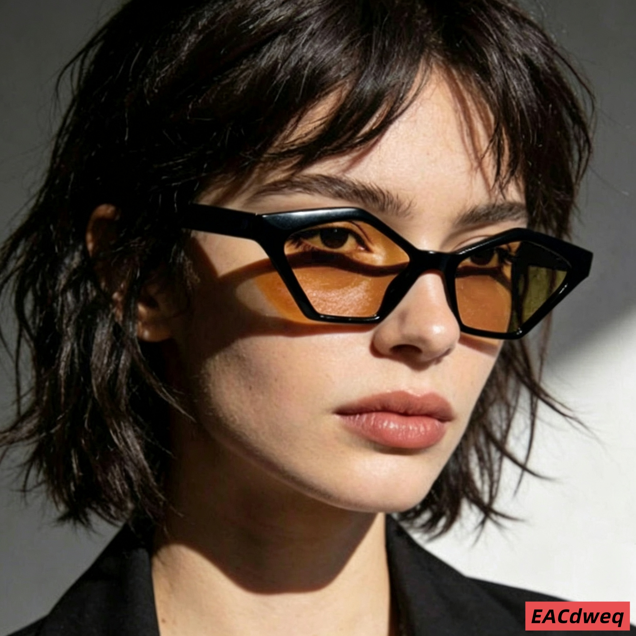 1Pc Retro Fashion Cat-Eye Narr - مراجعة Sunglasses Cat Eye وسعره