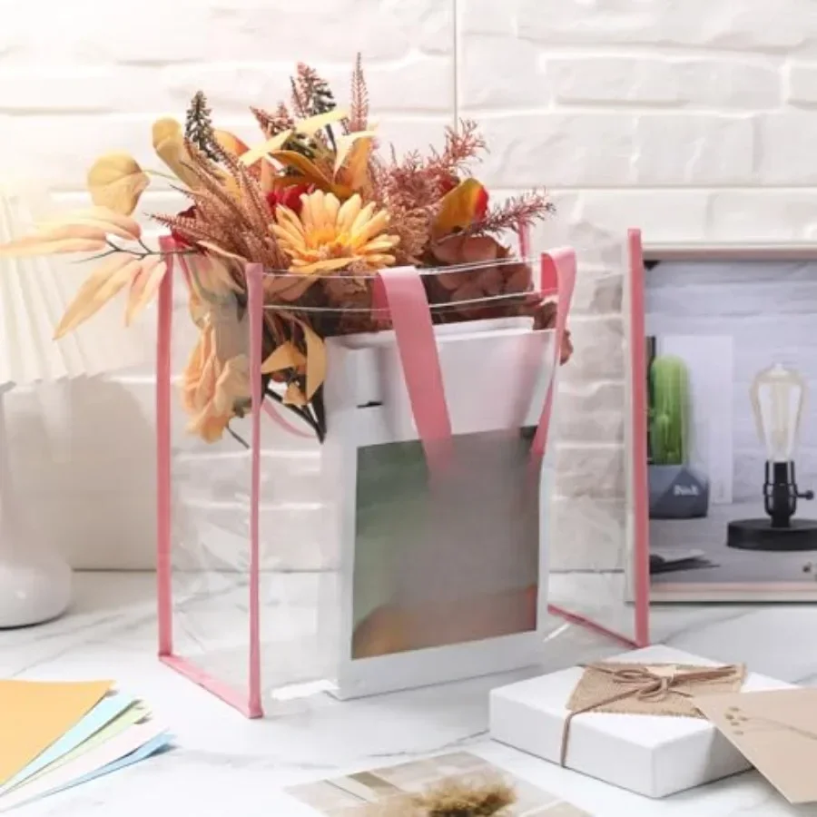 Pack 12x12x6 Inch Clear Tote B - مراجعة Tote Bag Beach وسعره