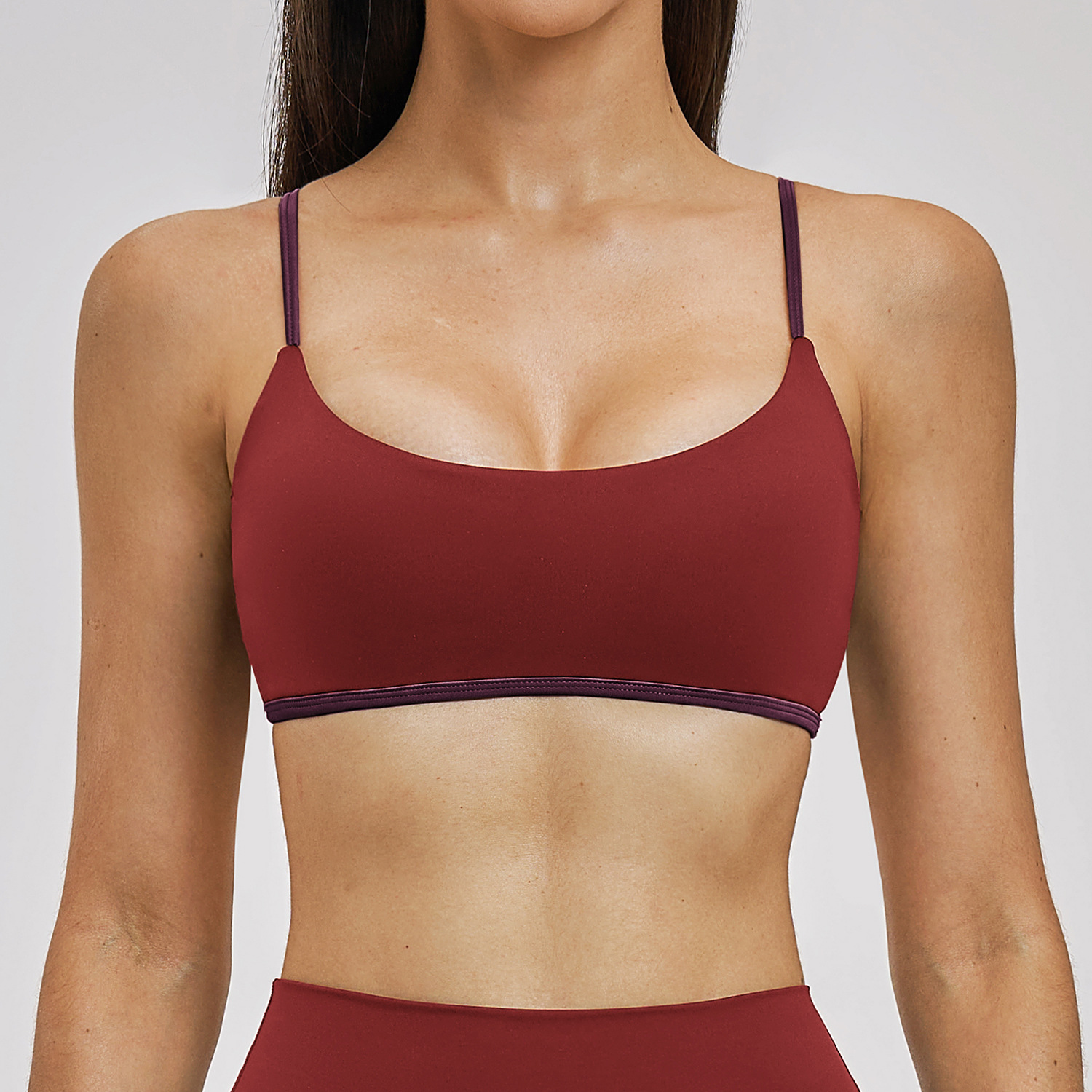 Sexy Women Sports Bra Push Up  - مراجعة Bralette Triangle Set وسعره