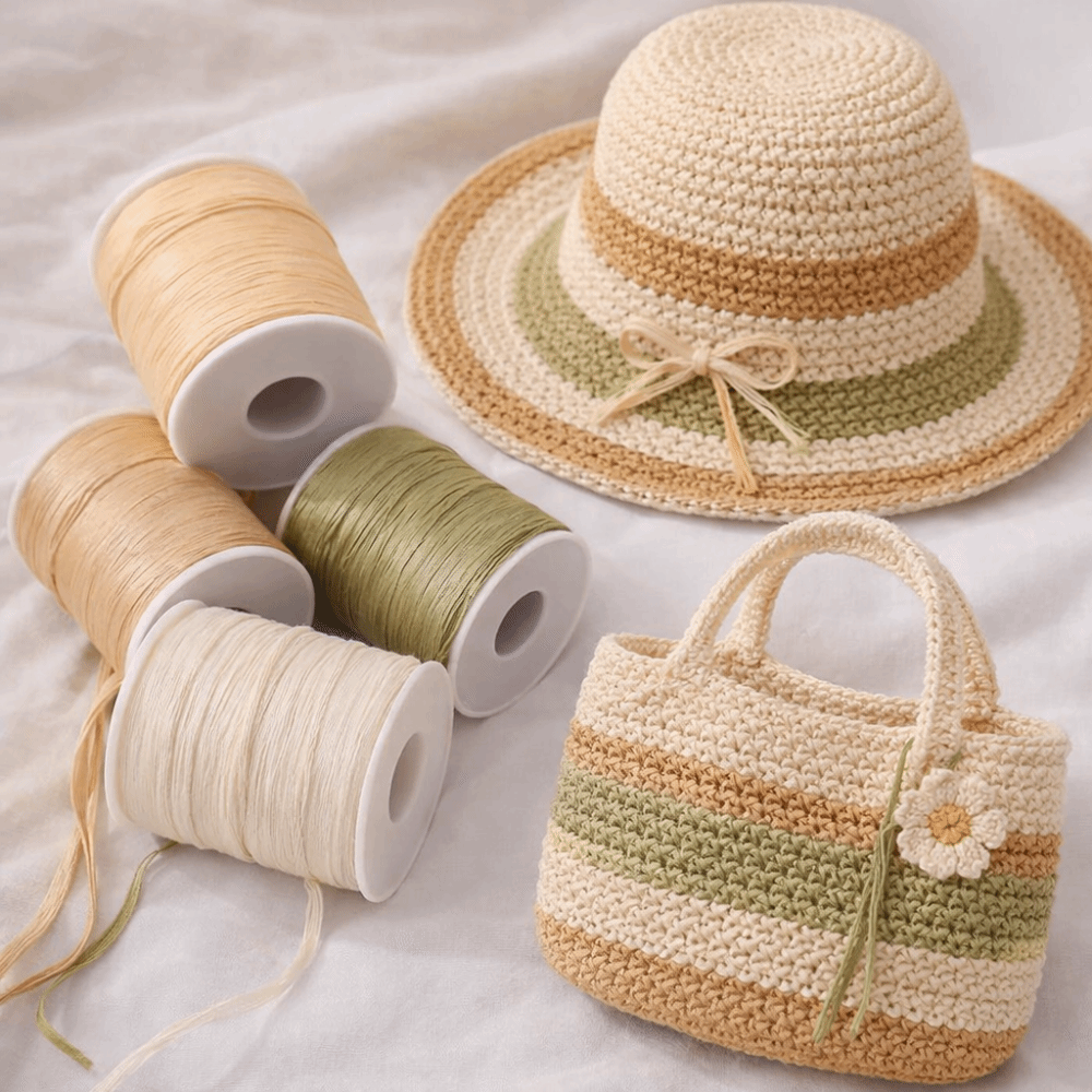 High Quality Premium Quality 1 - مراجعة Crochet Bag Raffia وسعره
