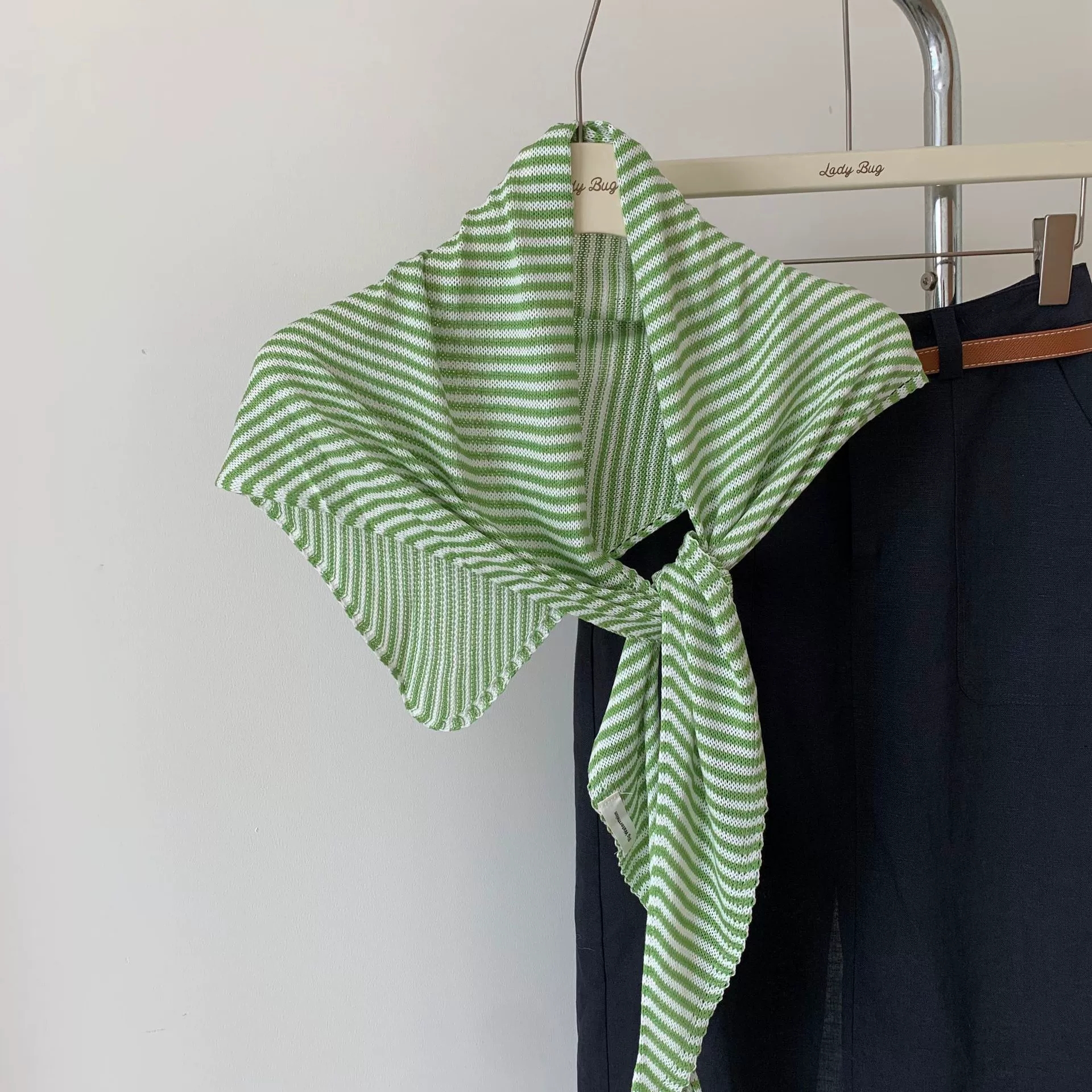 Korean Ins Triangle Headbands  - مراجعة Headband Summer Knit وسعره