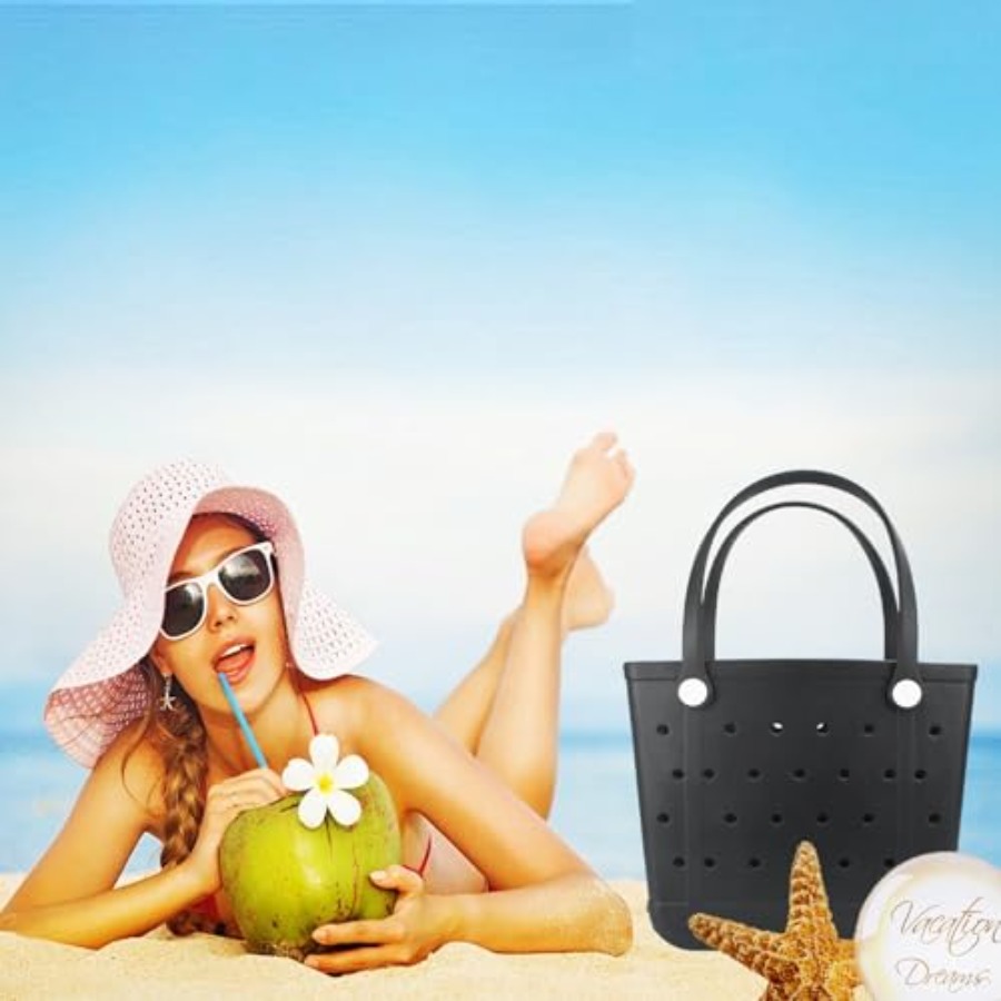 Beach Tote Bag, Original Large - مراجعة Tote Bag Beach وسعره