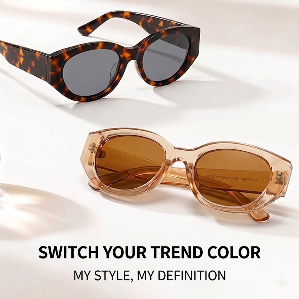 Women Men Classic Cat-Eye Pola - مراجعة Sunglasses Cat Eye وسعره