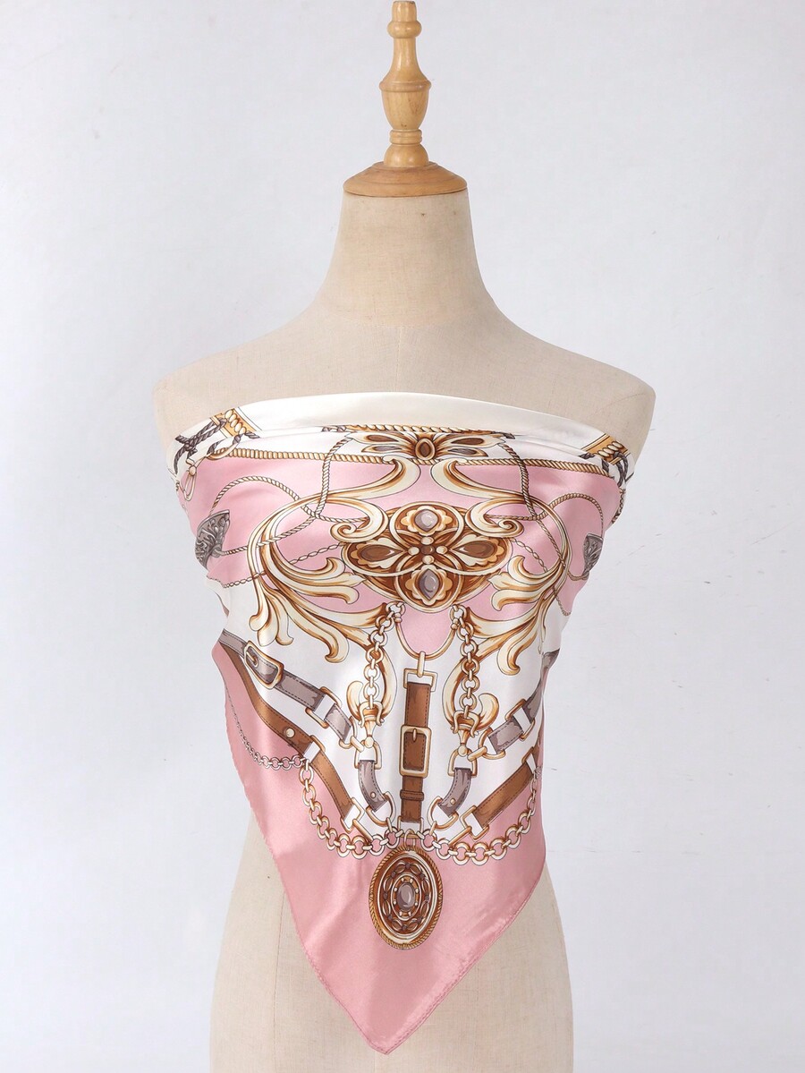 1pc Women's Light Pink Printed - مراجعة Headband Summer Knit وسعره