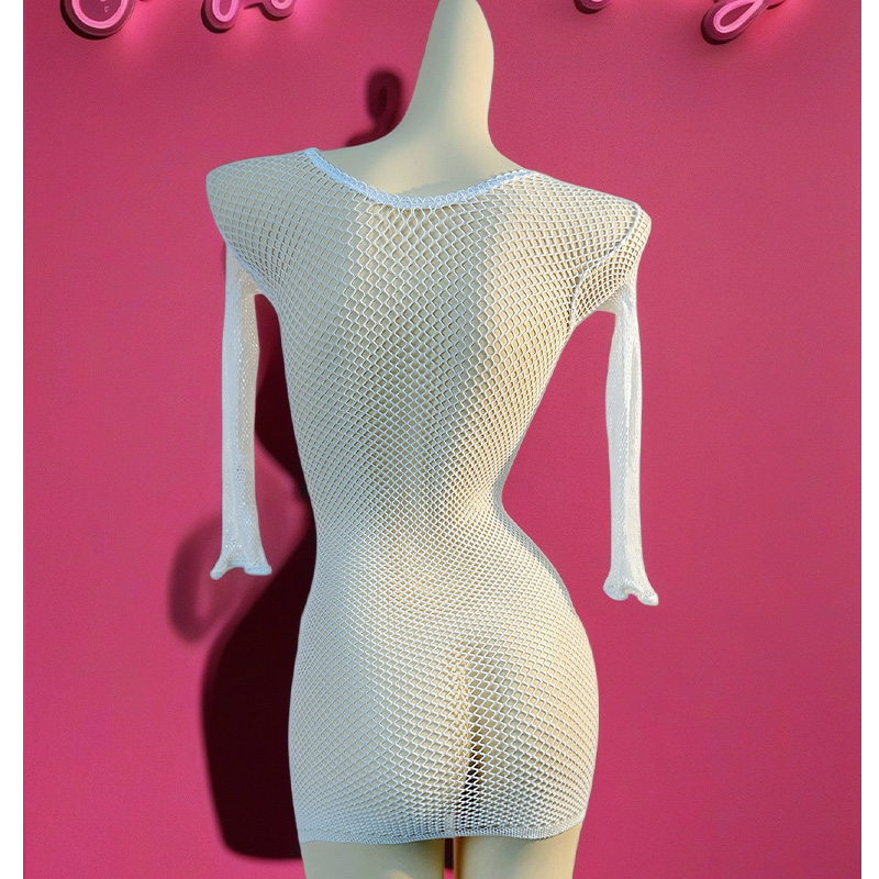 1PC Women Fishnet Cover Up Wit - مراجعة Cover Up Kaftan وسعره