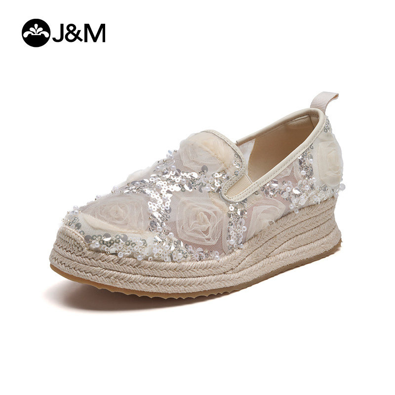 2026 J&M Women Wedges Fashion  - مراجعة Wedge Espadrille Women وسعره