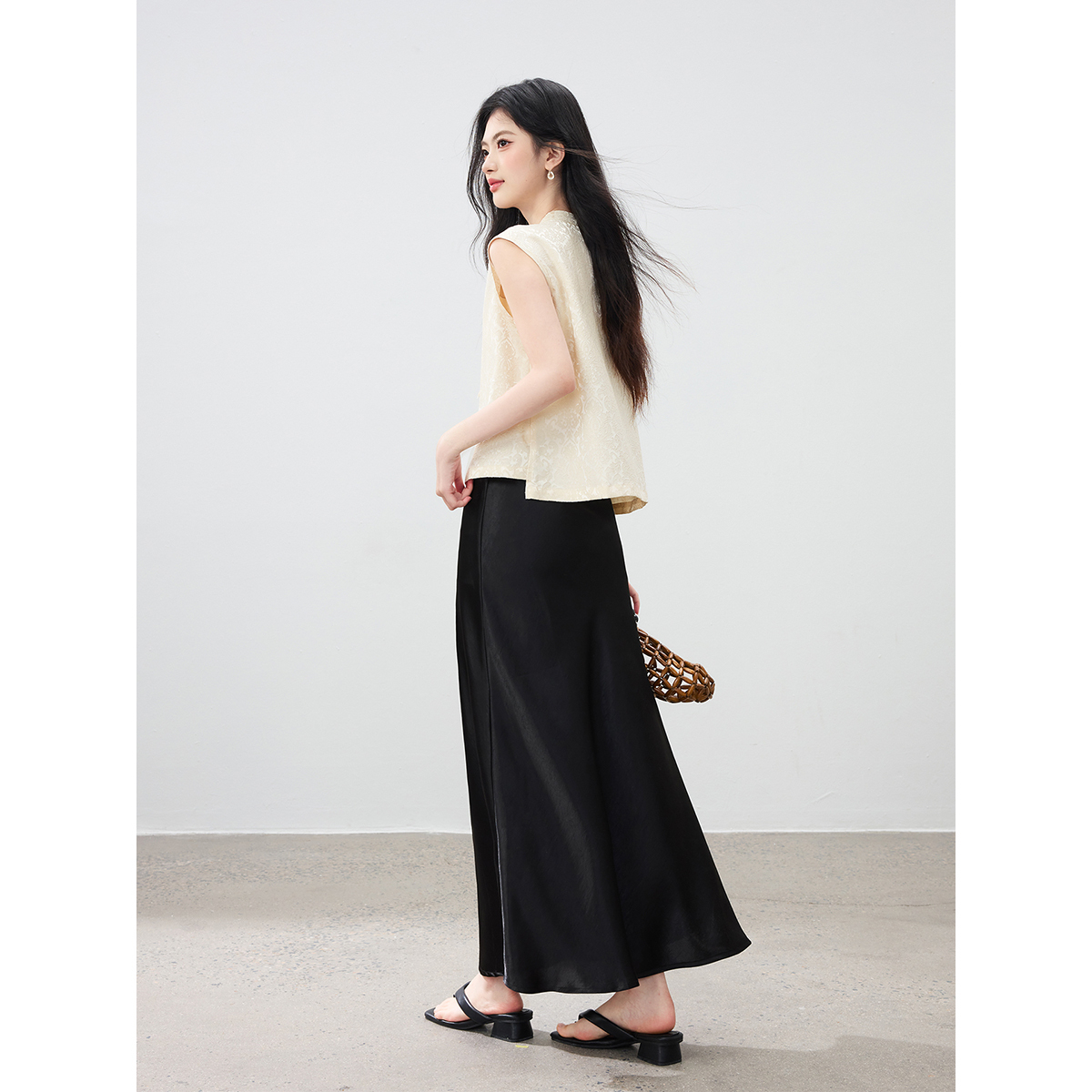 VIMLY's Women's Summer Suit 20 - مراجعة Midi Skirt Floral وسعره