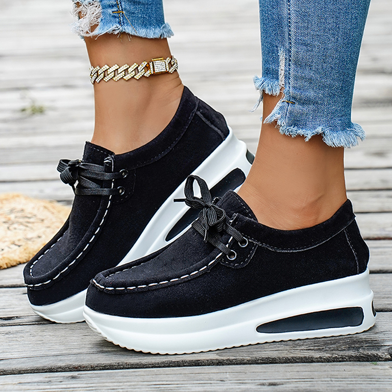 Basic Color Platform Loafers f - مراجعة Wedge Espadrille Women وسعره