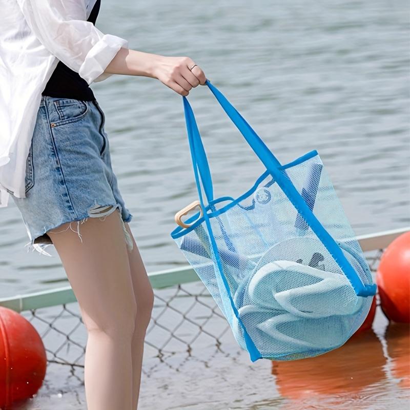 Multicolor Swimming Large Mesh - مراجعة Tote Bag Beach وسعره